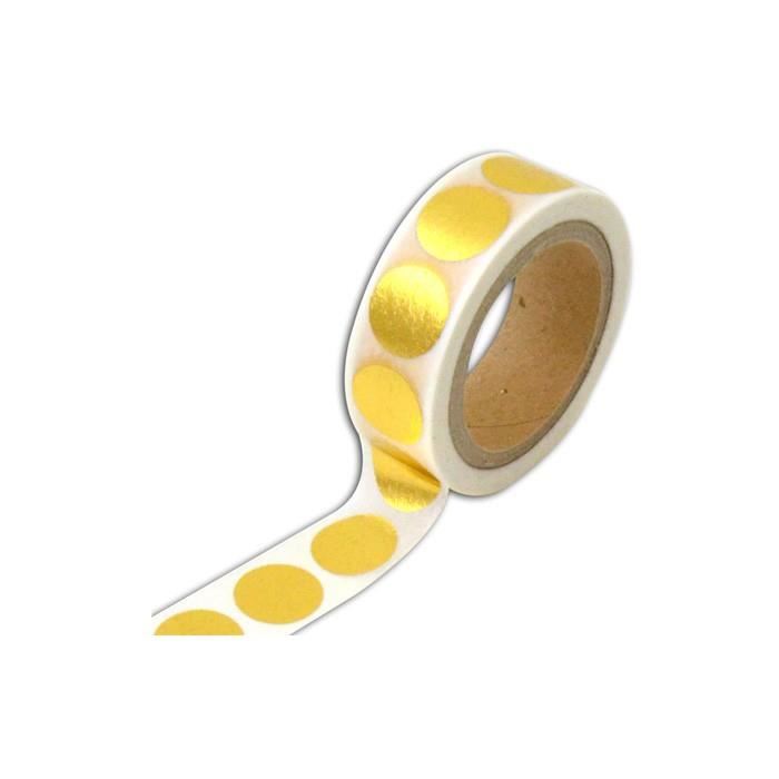 Toga Mt127 Masking Tape Motif Ronds Arge...