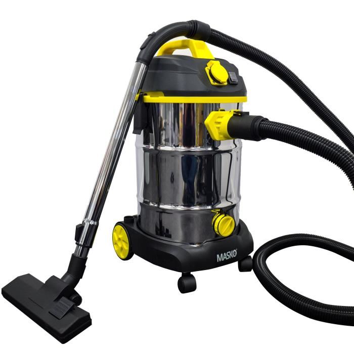 Masko Aspirateur Industriel 1600 W 30 L Eau Et Poussiere