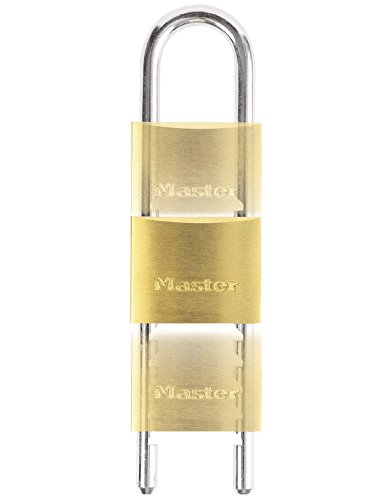 Cadenas En Laiton Massif Avec Anse Reglable Master Lock 50 Mm Jaune