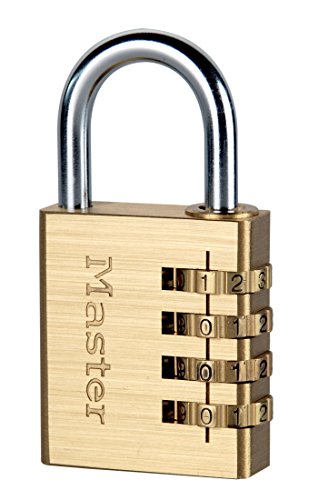 Master Lock 604eurd Cadenas A Combinaison A 4 Chiffres En Aluminium Et... 