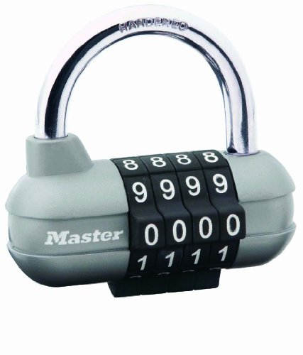 Cadenas A Combinaison Master Lock 1520eurd Gris 59 X 64 X 26 Cm