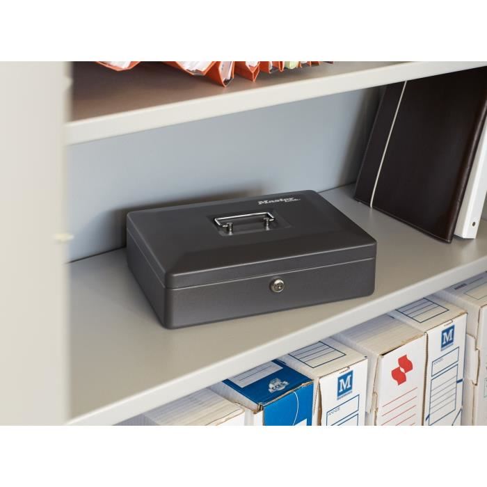 MASTER LOCK Coffre a monnaie 8 compartiments