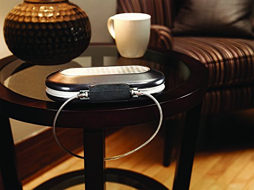 Mini Coffre Fort Portable Master Lock 5900eurdwht Avec Cable Combinaison Blanc