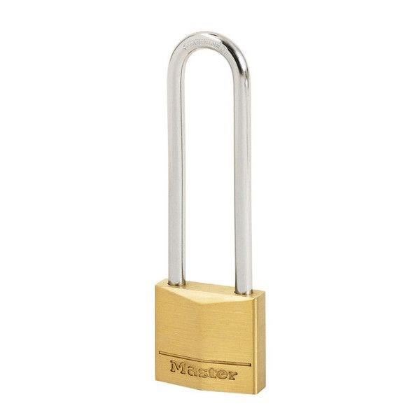 Master Lock Masterlock Cadenas Laiton 30mm Anse 64mm Double Verrouillage