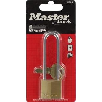 Master Lock Masterlock Cadenas Laiton 30mm Anse 64mm Double Verrouillage