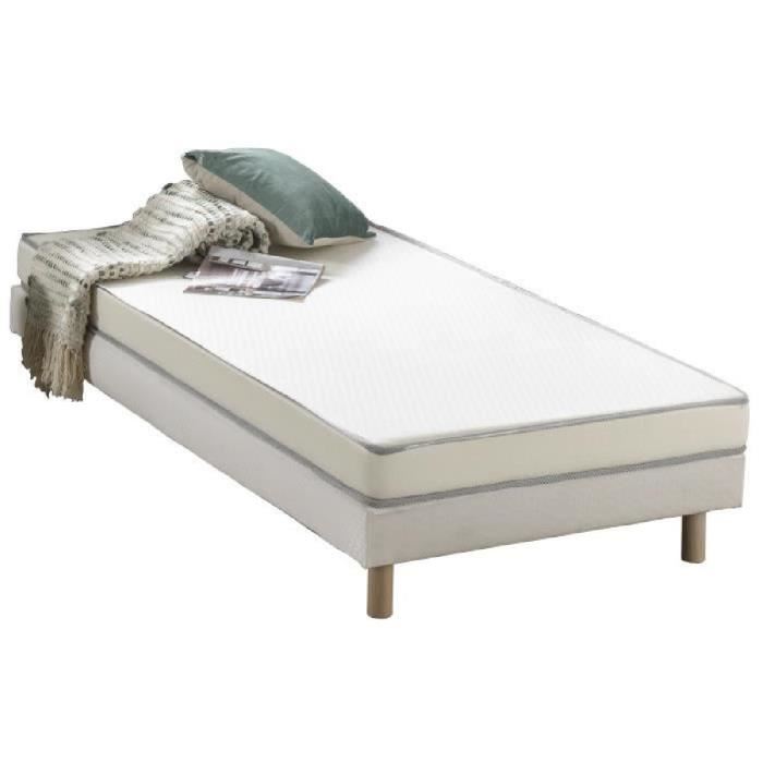 Matelas Mousse 90 X 200 Cm Deko Dream Kietoa Confort Ferme Epaisseur 12 Cm Livre Roule