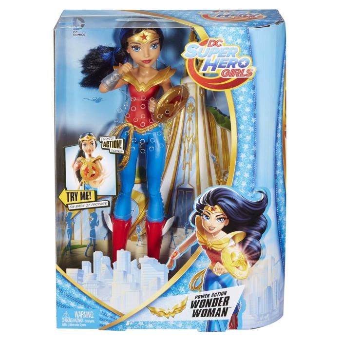 Dc Super Hero Girls - Wonder Woman - Poupee 30 Cm