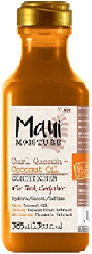 MAUI Moisture Curl QuenchNoix de Coco Huile Apres Shampoing 385 ml Lot de 2
