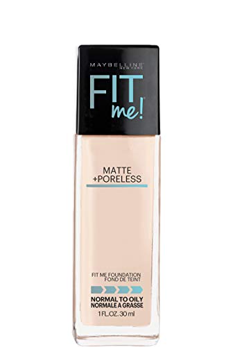 MAYBELLINE Fond de teint Fit Me Matte Poreless 105 Ivoire naturel
