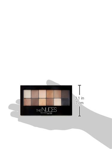 Fard A Paupieres Maybelline New York Palette The Nudes Couleur Nudes Teinte Nudes