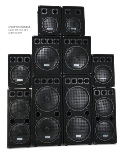 Mcgrey Dj-2222 Enceintes De Basement Party/dj 1000w