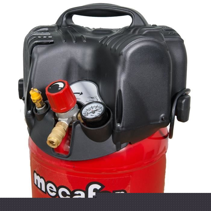 Compresseur Dair Vertical 24l 15hp Mecafer Twenty 180 Lmin 8 Bar Transportable