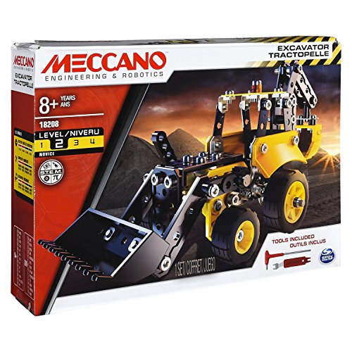 Spin Master Meccano Tractopelle - Theme Chantier Meccano