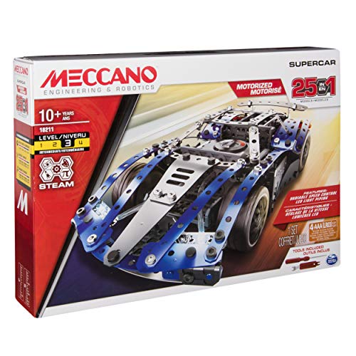 Spin Master Meccano Supercar 25 Modeles Motorises Meccano