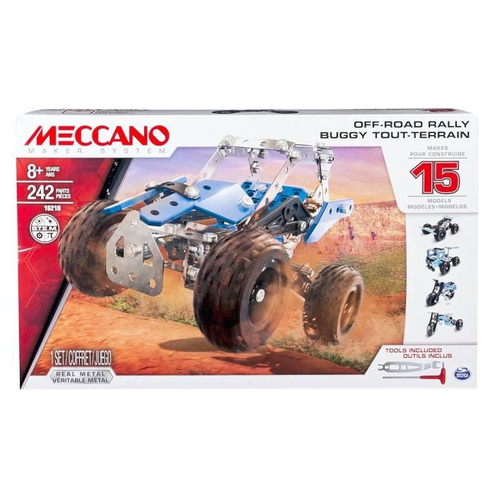Buggy Tout-terrain 15 Modeles - Meccano