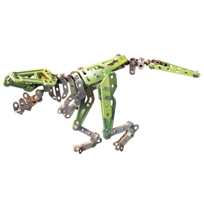 Jeu De Construction Meccano - Dinosaures 10 Modeles - T-rex - 179 Pieces - Mixte - A Partir De 8 Ans