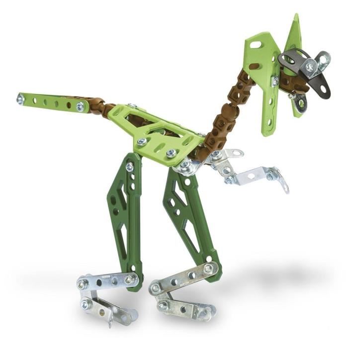 Jeu De Construction Meccano - Dinosaures 10 Modeles - T-rex - 179 Pieces - Mixte - A Partir De 8 Ans