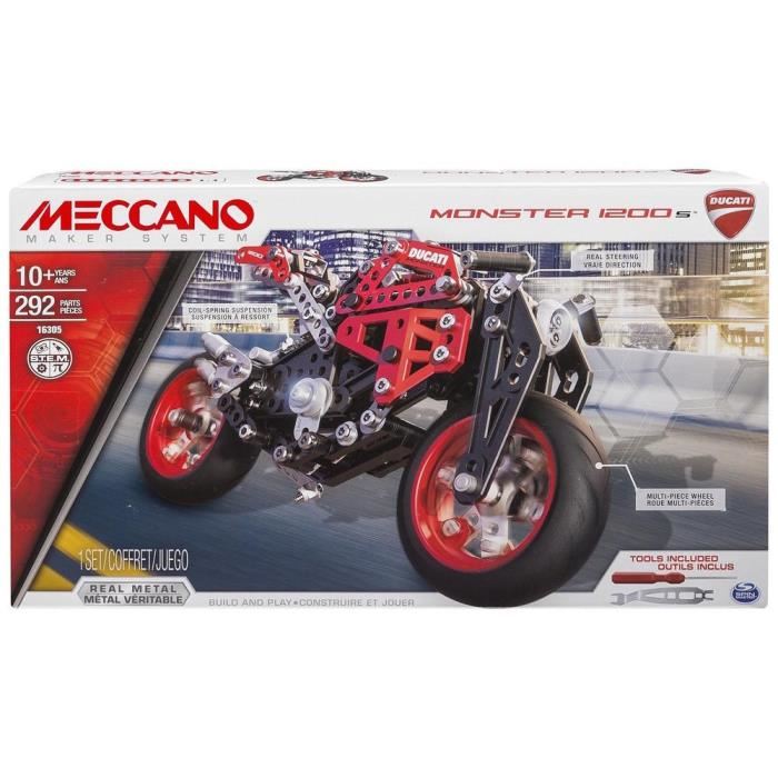 Meccano - Moto Ducati Monster 1200s