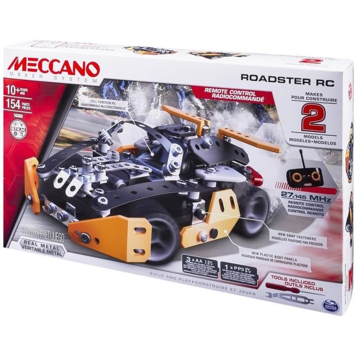 Meccano Roadster R/c Spinmaster - Jeu De Construction