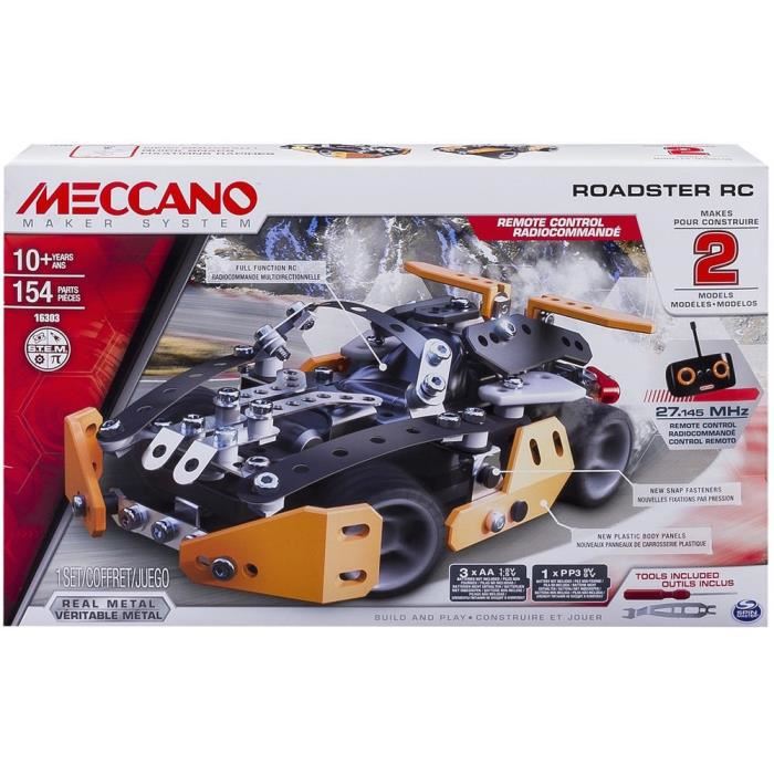 Meccano Roadster R/c Spinmaster - Jeu De Construction