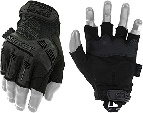 Gants Coques Mechanix M Pact Fingerless Tres Respirant Protection Des Articulations Touch Screen