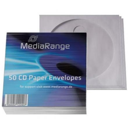 Mediarange Box65 Pochette En Papier Cd B...