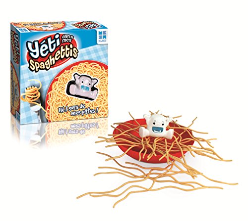 MEGABLEU Jeu de Societe Yeti dans les Spaghettis