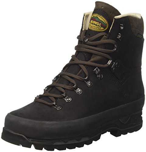 Meindl - Chaussures De Trekking En Gore-tex - Island Mfs Active Gtx Black/dark Brown Pour Homme - Taille 8,5 Uk - Marron