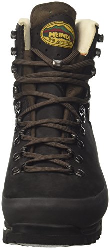 Meindl - Chaussures De Trekking En Gore-tex - Island Mfs Active Gtx Black/dark Brown Pour Homme - Taille 8,5 Uk - Marron