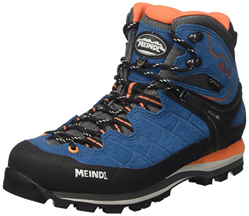 Meindl - Chaussures De Trekking Gore-tex - Litepeak Gtx Bleu/orange Pour Homme - Taille 46,5