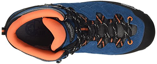 Meindl - Chaussures De Trekking Gore-tex - Litepeak Gtx Bleu/orange Pour Homme - Taille 46,5