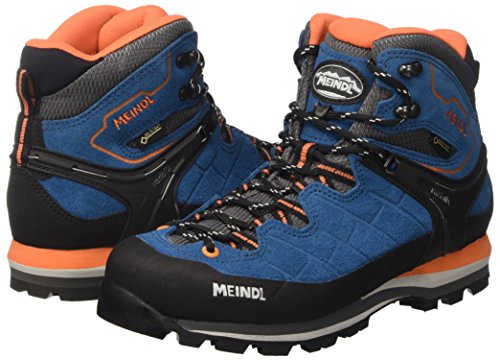 Meindl - Chaussures De Trekking Gore-tex - Litepeak Gtx Bleu/orange Pour Homme - Taille 46,5