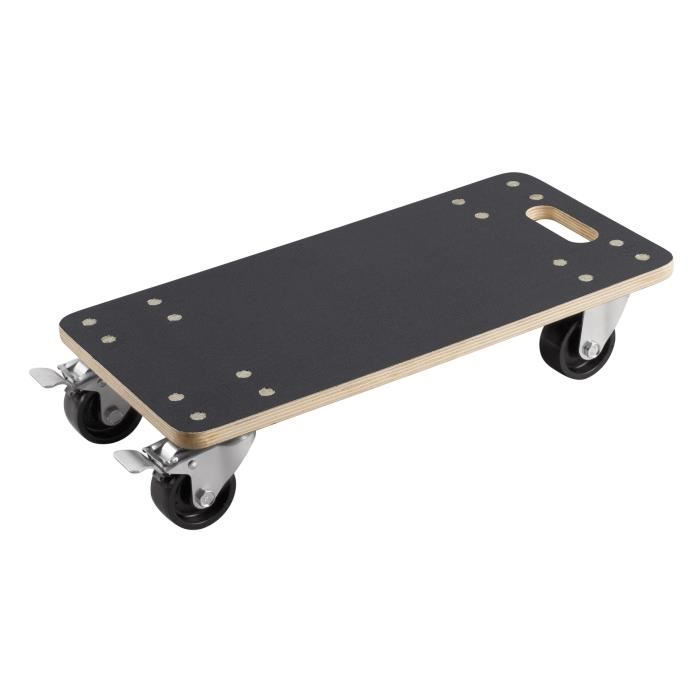 Meister Chariot De Manutention A Roulettes 590 X 290 Mm 400 Kg