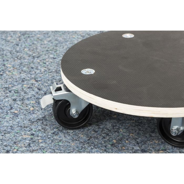 Meister Chariot De Manutention A Roulettes 380 Mm 200 Kg