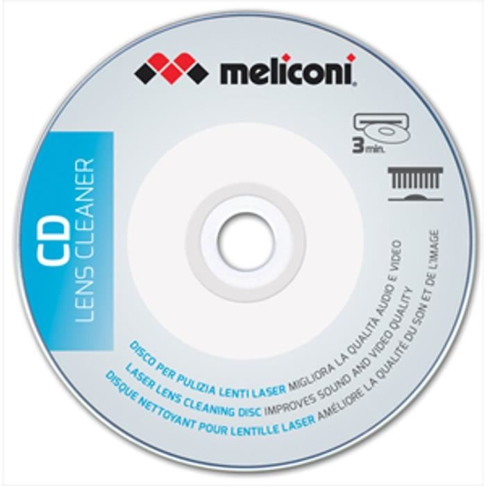 MELICONI Disque nettoyant pour lecteur CD