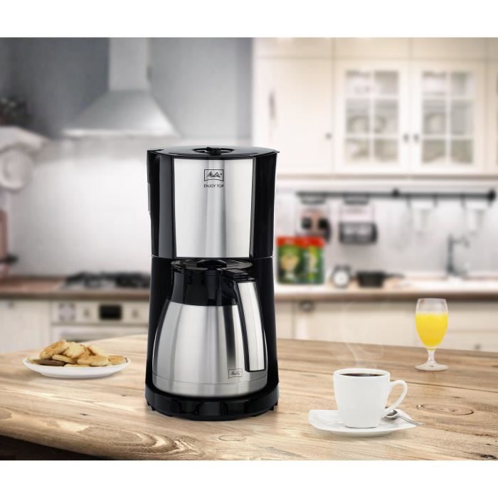 Melitta 1017 08 Cafetiere Filtre Avec Verseuse Isotherme Enjoy Top Therm Inox