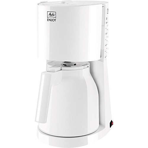 Cafetiere Filtre Melitta Enjoy Ii Therm Blanc 12 Tasses 1000w