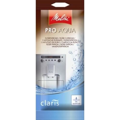 Cartouche Filtrante Melitta Pro Aqua Claris Pour Machines A Expresso Automatiques