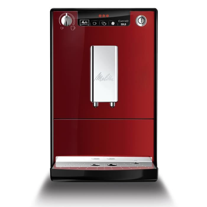 Machine A Cafe Broyeur A Grain Melitta Solo Rouge Chili