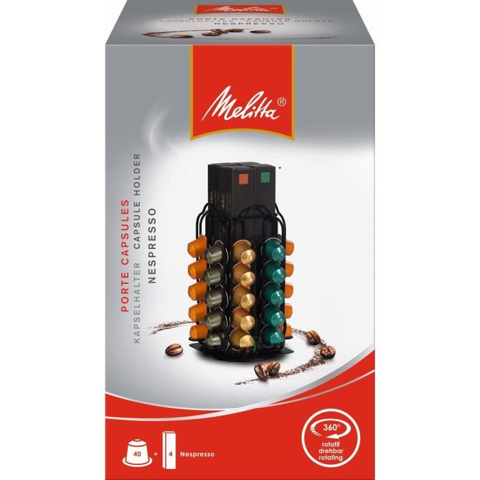 MELITTA Porte capsules Nepresso Noir