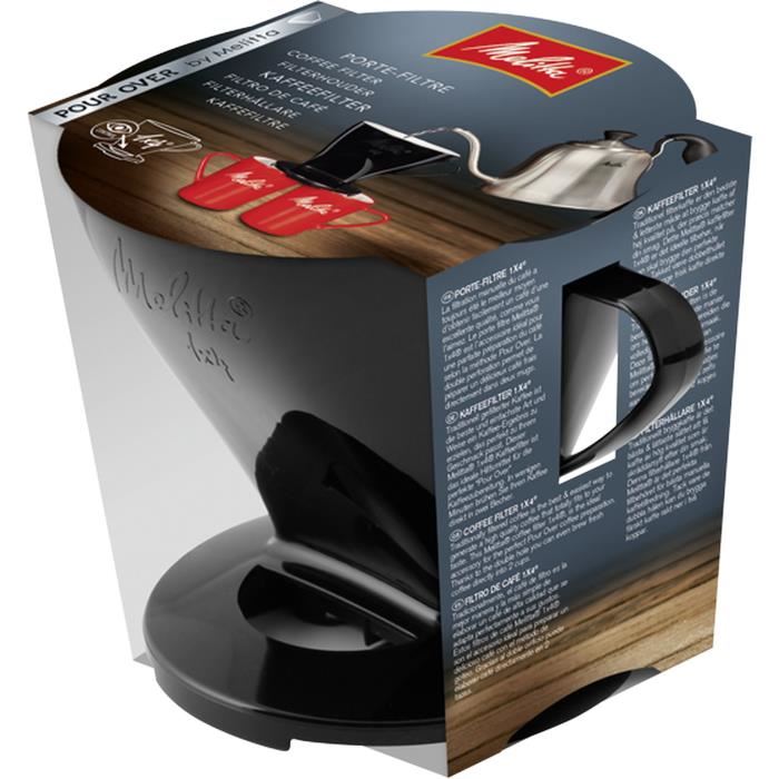 Porte Filtre A Cafe Melitta 1x4 Noir