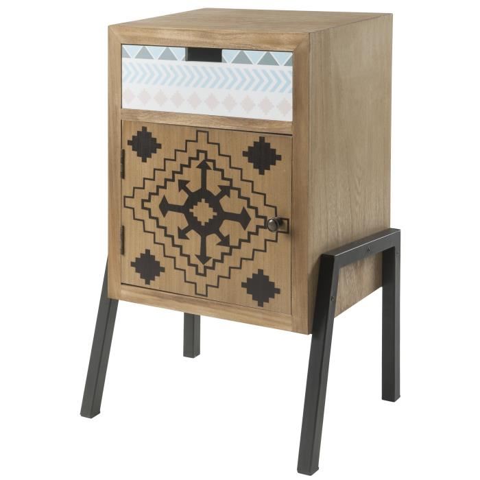 Chevet Design En Bois Meridia Bois