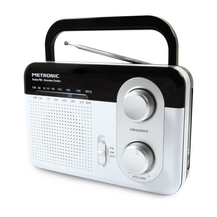 Metronic 477220 Radio Portable Fm Grande...