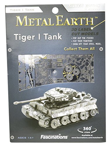 Maquette Metal 3d Tank Tigre