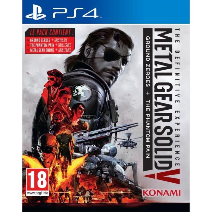 Metal Gear Solid V The Definitive Experience Jeu Ps4
