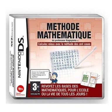 Methode Mathematique Du Professeur Kageyama - Jeu Nintendo Ds