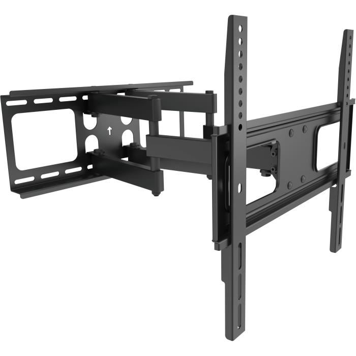 Metronic 451066 Support Mural Tv Inclinable Orientable Depliable 32 A 55 Pouces (81-140 Cm) - Charge Max 40kg - Vesa Max 400x400