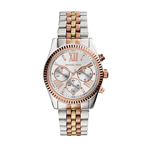 Montre Femme Michael Kors Lexington Mk5735 Quartz Bracelet En Acier Argentedore