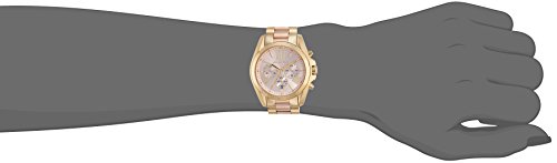 Michael Kors Femme Bracelet Acier Bicolore Quartz Cadran Rose Montre Mk6359