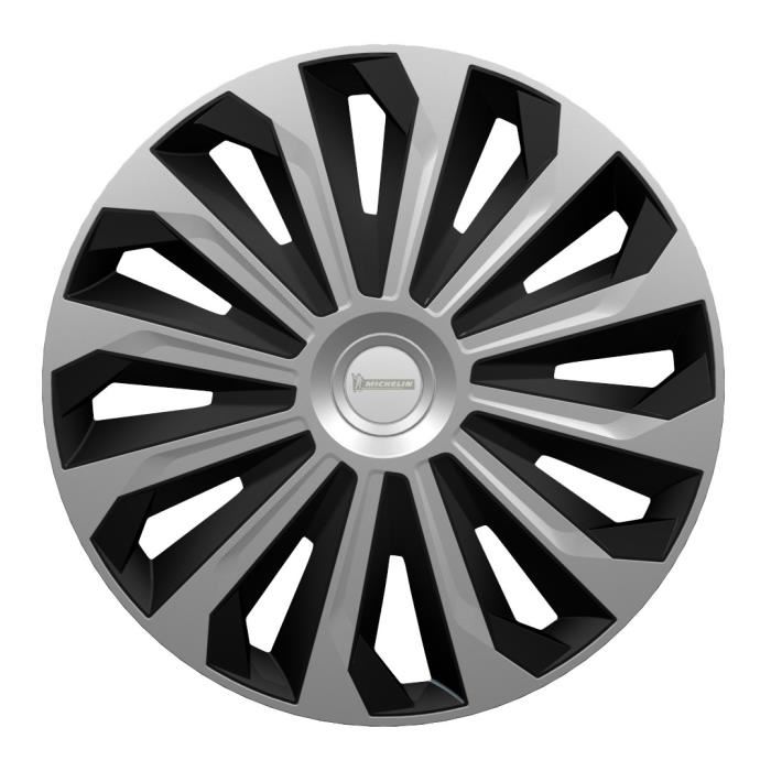 Michelin Boîte 4 Enjoliveurs 16 Nvs 04 Bicolore